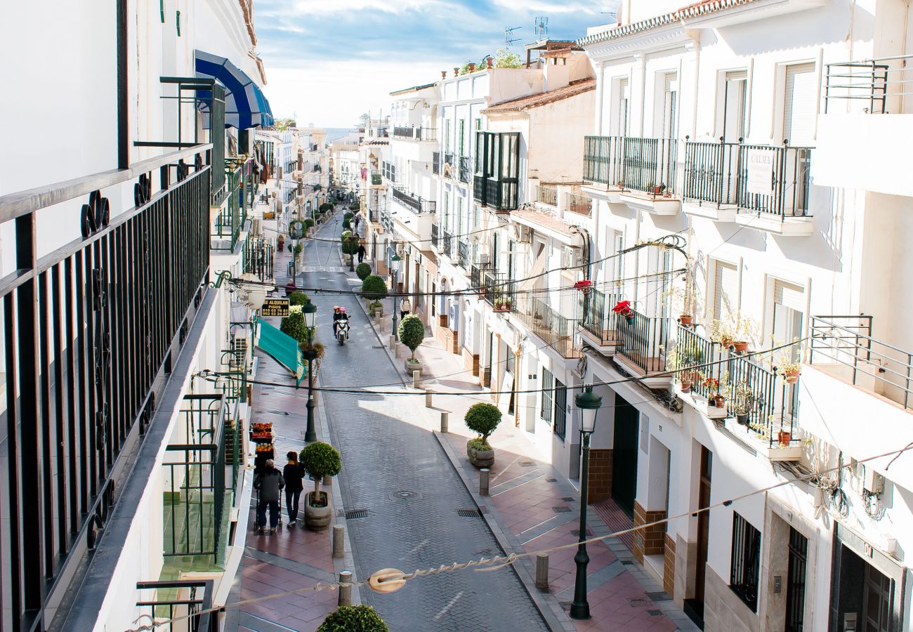 Ferienwohnung in Nerja - Penthouse, 100 kvm Dachterrasse im Stadtzentrum