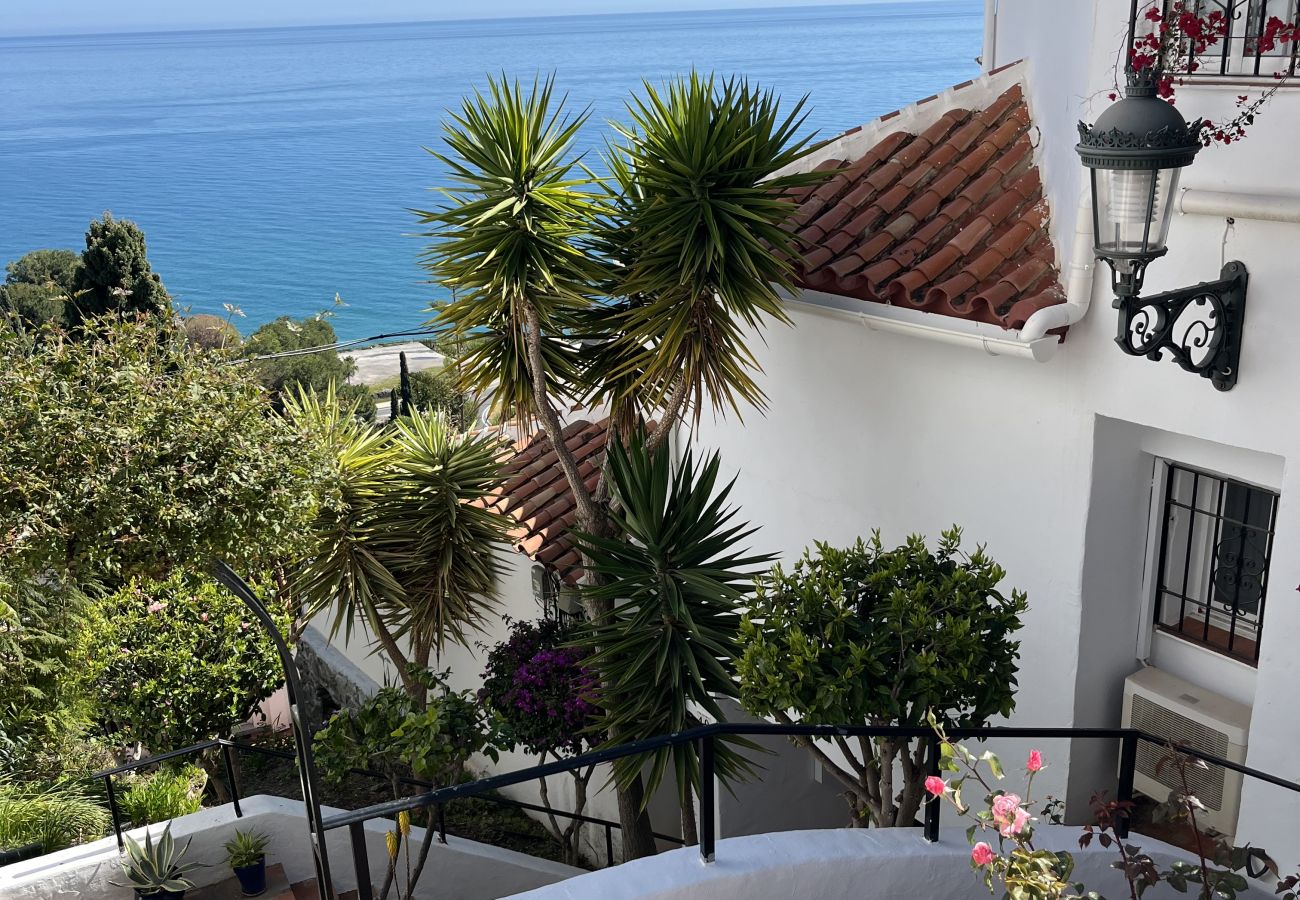 Ferienwohnung in Nerja - Wunderschöne Wohnung mit Meerblick und großer Terrasse 