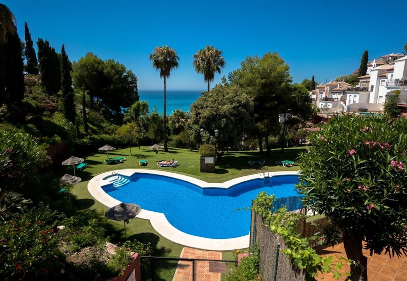 Ferienwohnung in Nerja - Wunderschöne Wohnung mit Meerblick und großer Terrasse 