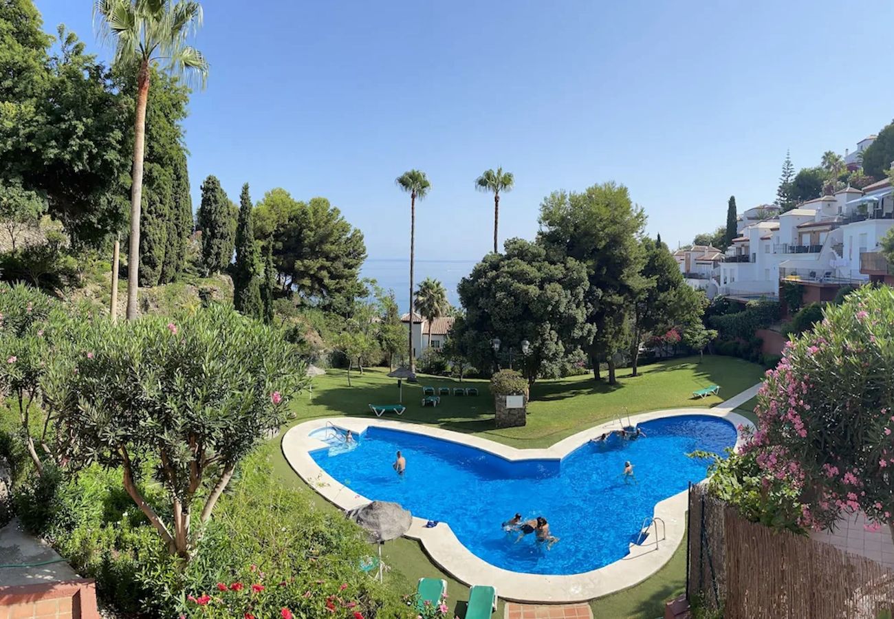 Ferienwohnung in Nerja - Wunderschöne Wohnung mit Meerblick und großer Terrasse 