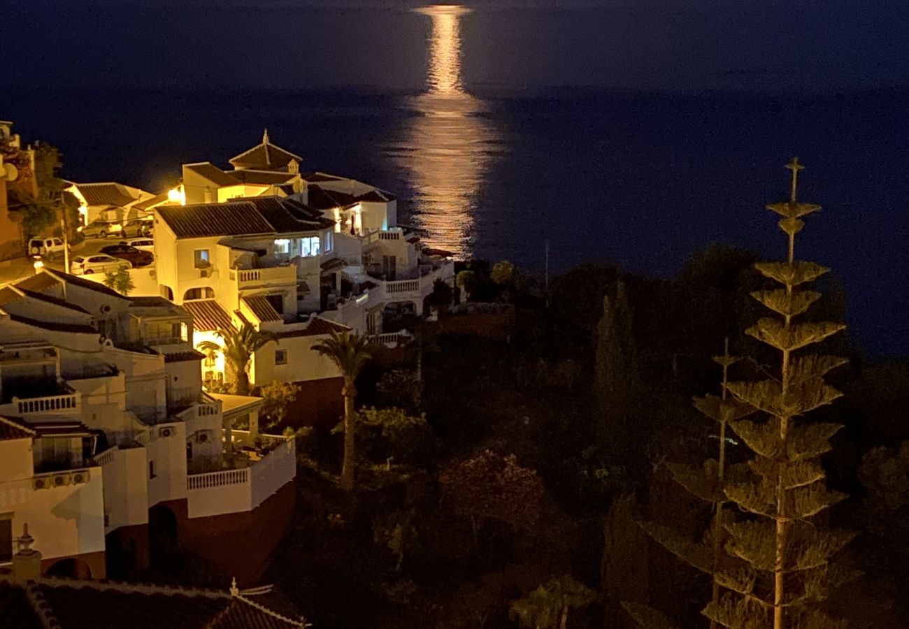 Ferienwohnung in Nerja - Wunderschöne Wohnung mit Meerblick und großer Terrasse 