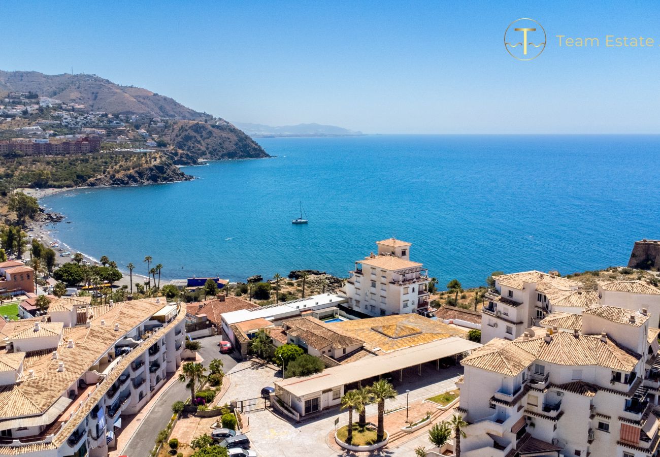 Apartamento en Almuñecar - Vista mágica al mar, 2 min. caminar hasta la playa.