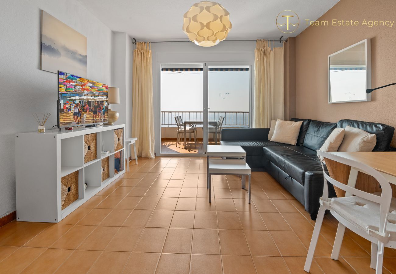 Apartamento en Almuñecar - Último piso, apart/ San Cristóbal, vista al mar, central