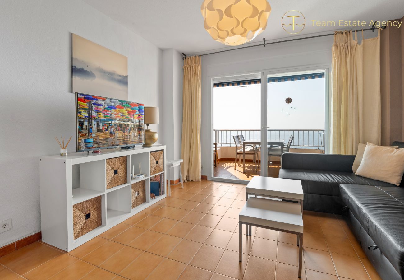 Apartamento en Almuñecar - Último piso, apart/ San Cristóbal, vista al mar, central