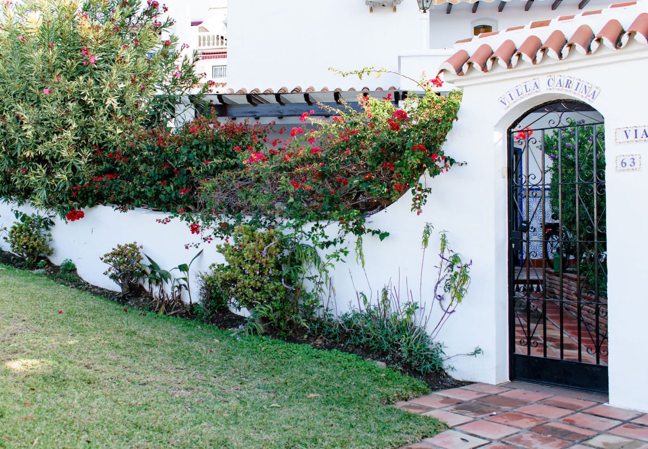 Casa adosada en Nerja - Acogedora casa en Capistrano, cerca de la piscina más grande de Nerja