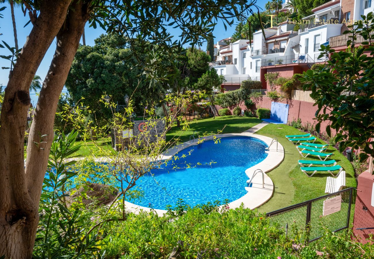 Apartamento en Nerja - Maravilloso apartamento con vistas al mar y gran terraza,