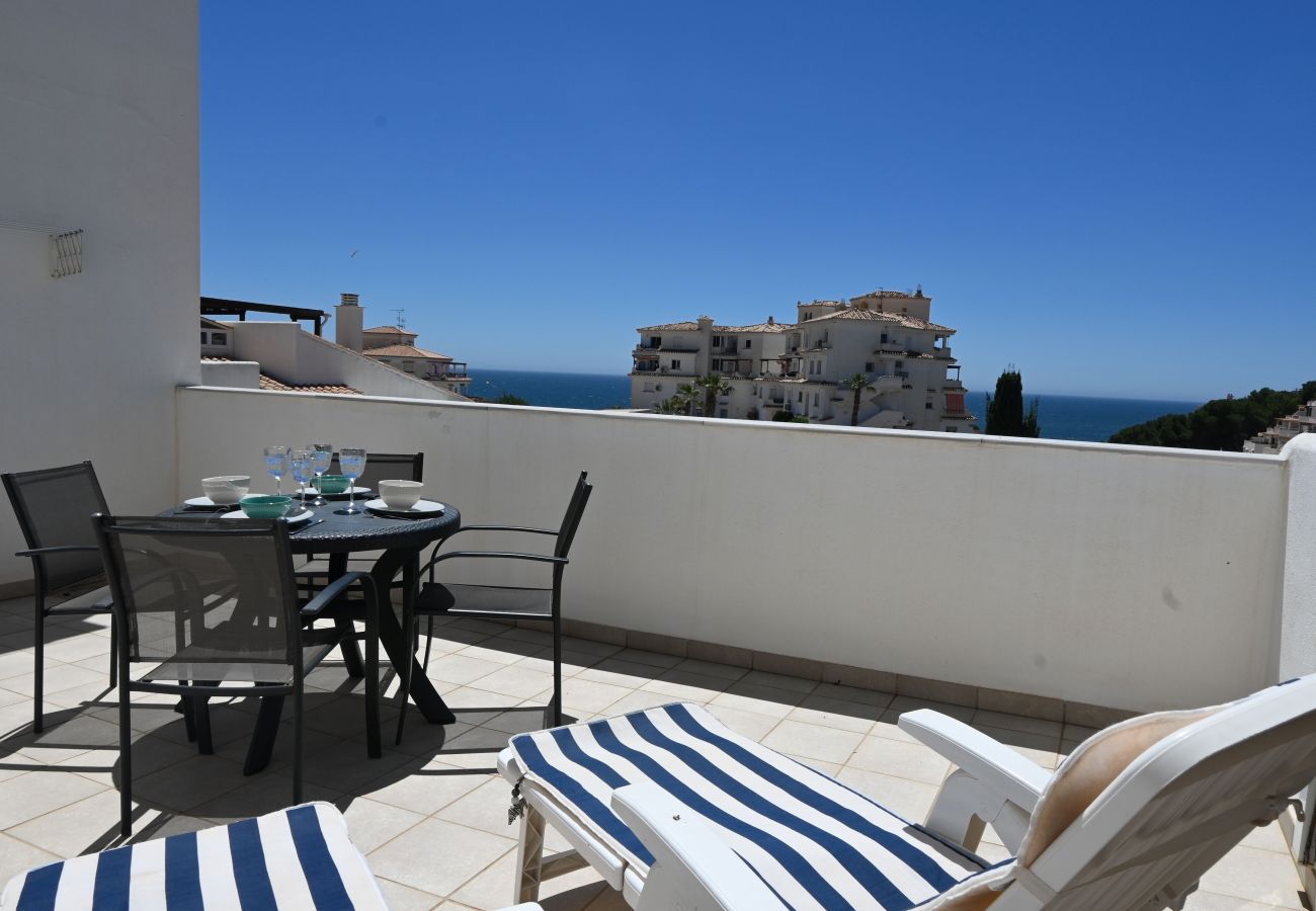 Apartment in Almuñecar - Penthouse, Terrace, Sea view 2 min. walk to beach